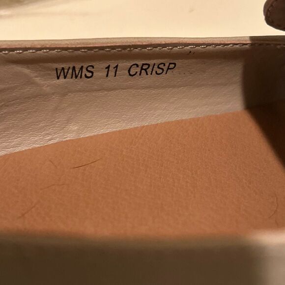 Dolce Vita Women's Size 11 Crisp Slip On Loafers Natural Beige Preppy Academia - Picture 7 of 8